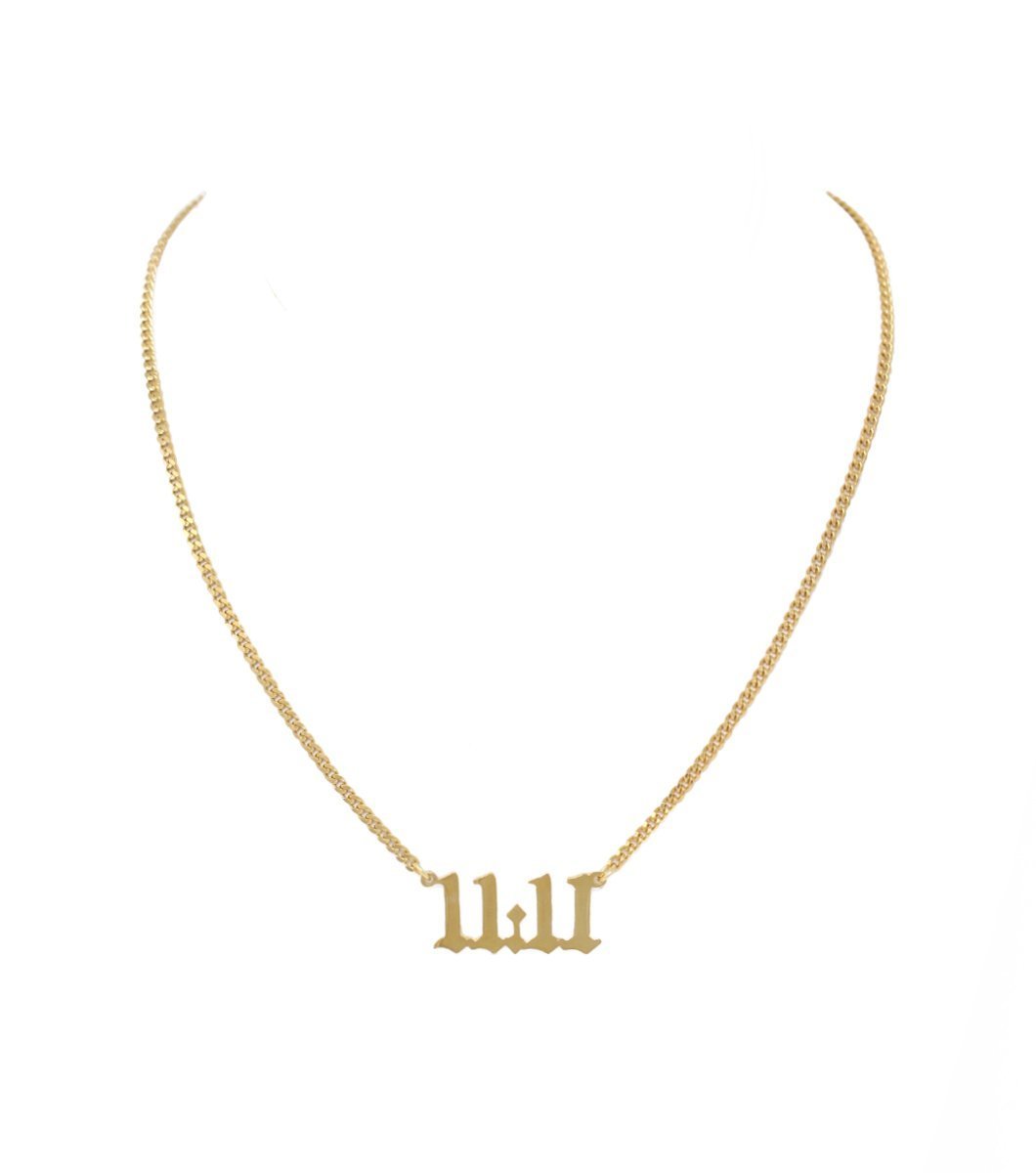 One Self Reminder 11:11 Necklace - LAURA CANTU JEWELRY US