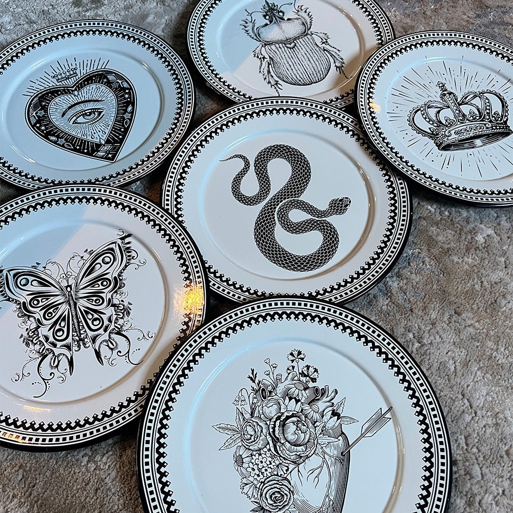 Platos Peltre (Set de 6) - LAURA CANTU JEWELRY