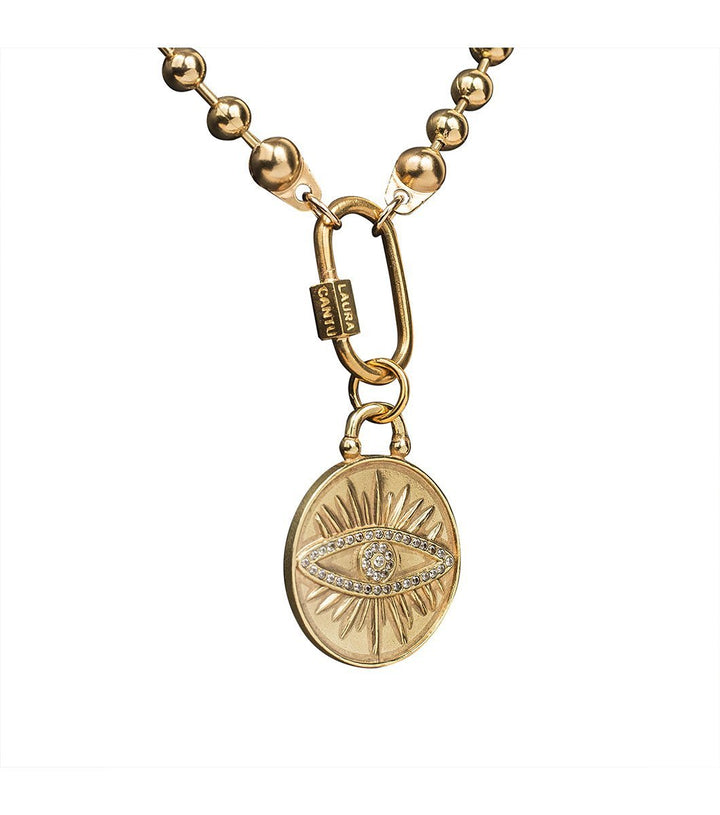 Protection Eye Necklace - LAURA CANTU JEWELRY US
