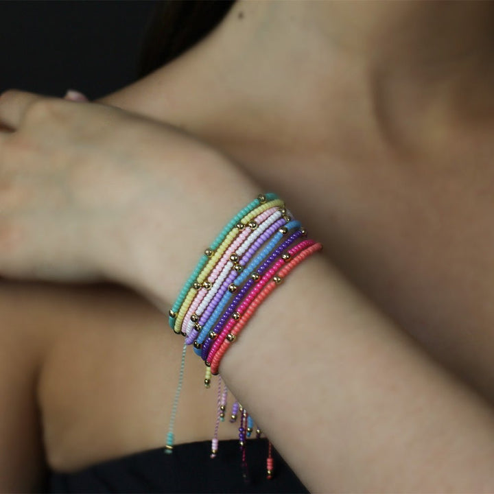 Rainbow Set Bracelets - LAURA CANTU JEWELRY US