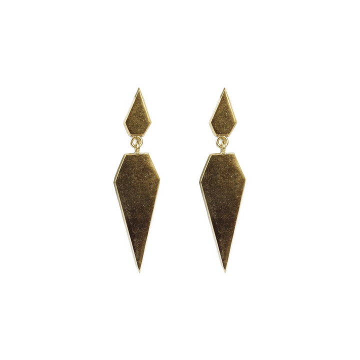 Rhombus Post Earrings