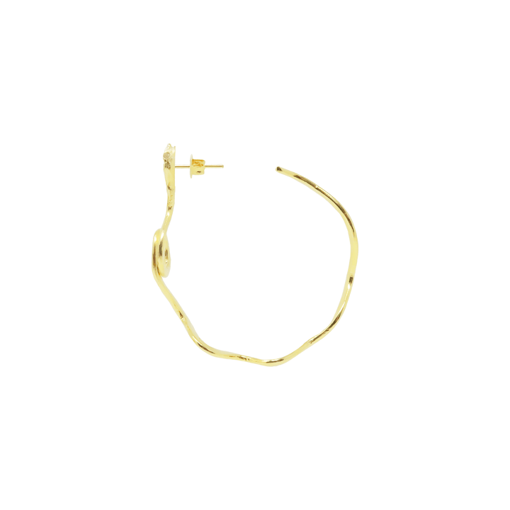 Serpent Hoops - LAURA CANTU JEWELRY