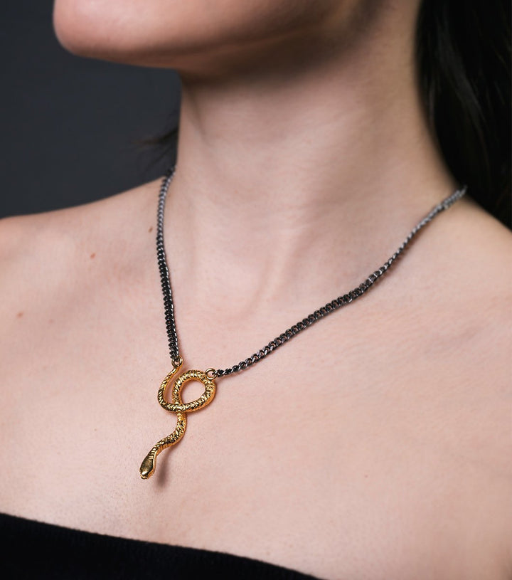 Serpentina necklace - Laura Cantu Jewelry - Mx