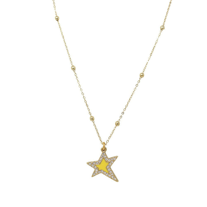 Shooting Star Necklace - LAURA CANTU JEWELRY US