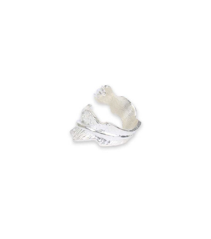 Silver small Leaf Ring - Laura Cantu Jewelry - Mx