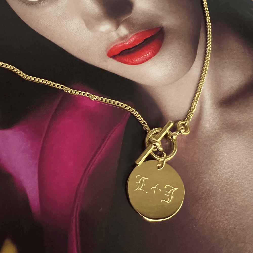 Soul Tag Necklace - LAURA CANTU JEWELRY US
