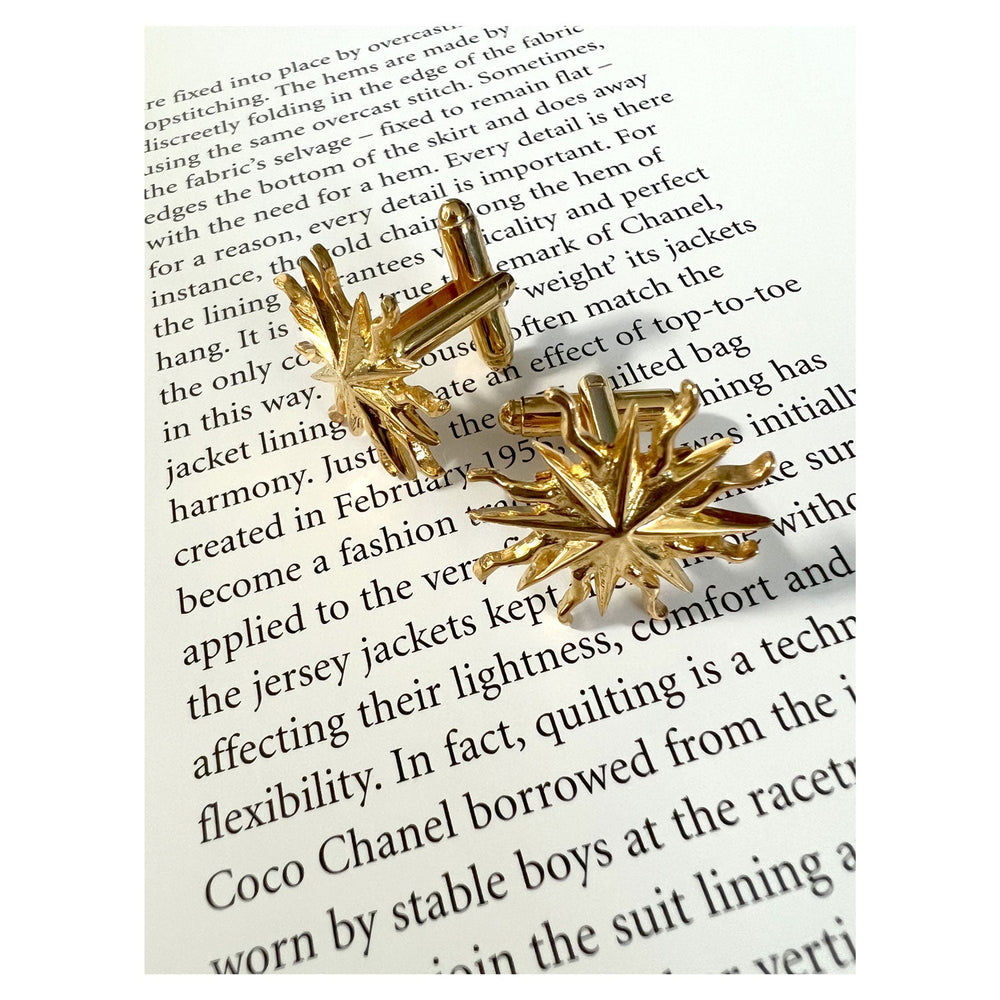 Sunburst Cufflinks - LAURA CANTU JEWELRY