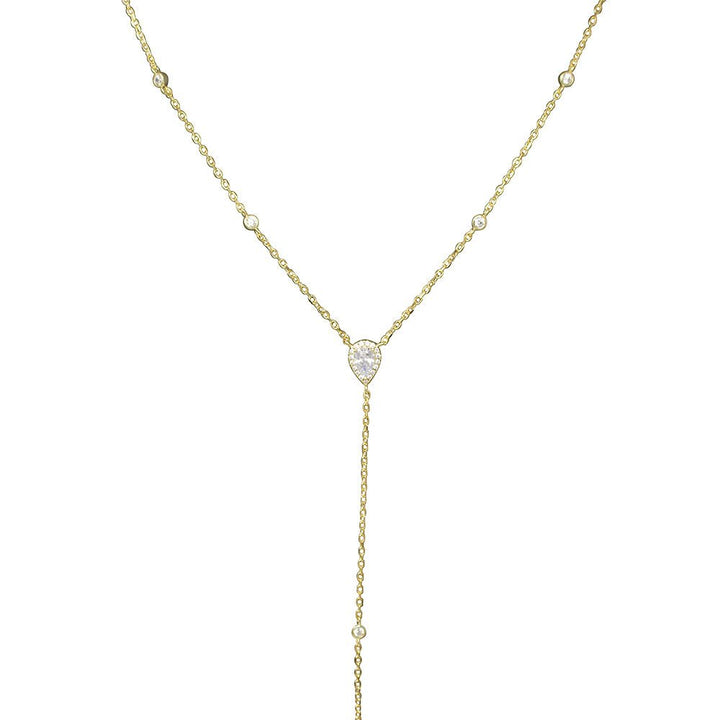 Tania Y Gold Necklace - LAURA CANTU JEWELRY