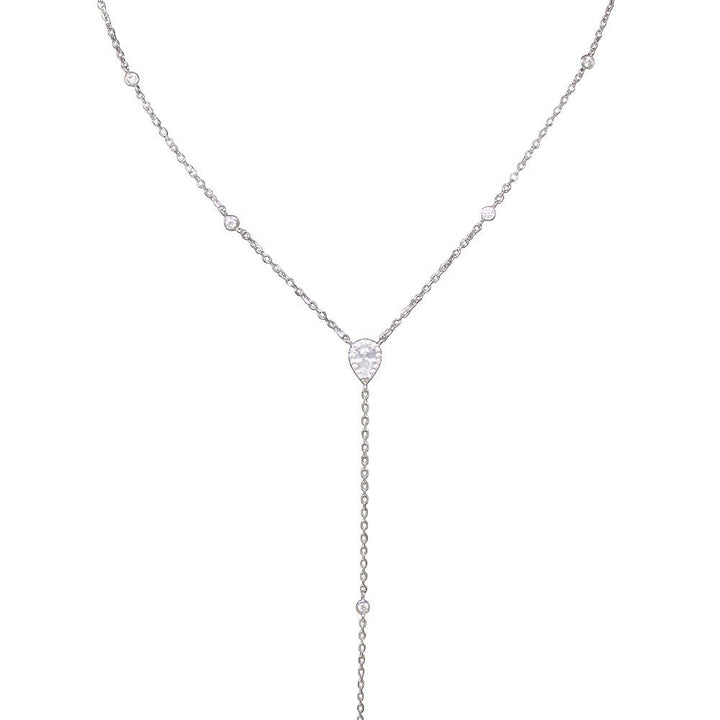 Tania Y Silver Necklace - LAURA CANTU JEWELRY