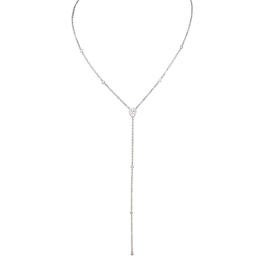 Tania Y Silver Necklace - LAURA CANTU JEWELRY
