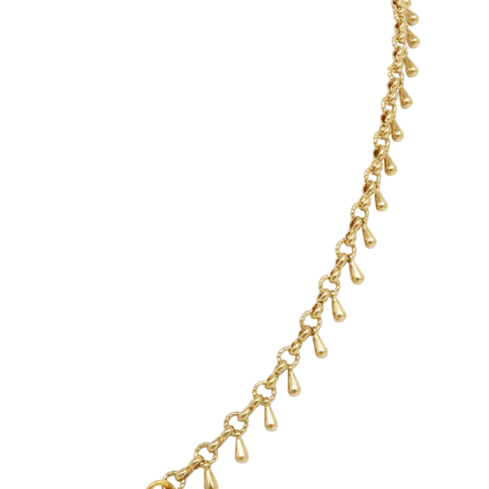 Three Way Drop Necklace - LAURA CANTU JEWELRY