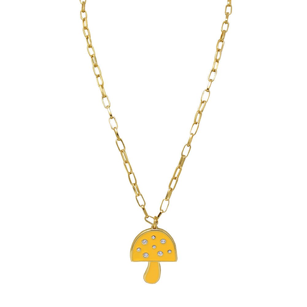 Todo con Amor - Collar Hongo - LAURA CANTU JEWELRY